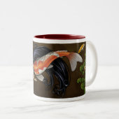 2 Couleurs Tasse de sirène de Koi (Devant droit)
