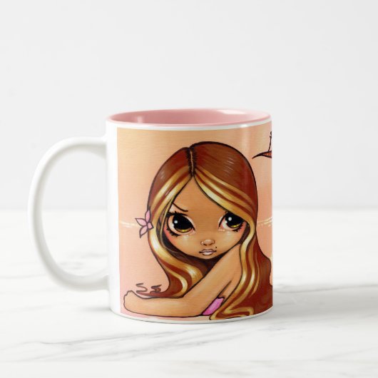 2 Couleurs Tasse "de sirène de Sunkissed" (Gauche)