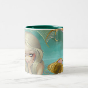2 Couleurs Tasse "de sirène d'or"