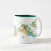 2 Couleurs Tasse de sirènes (Devant droit)