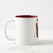 2 Couleurs Tasse de ski d'ours (Gauche)