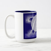 2 Couleurs Tasse de ski du monde de Woz (Gauche)