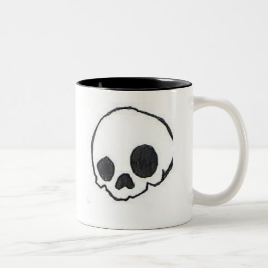 2 Couleurs Tasse de Skully (Droit)
