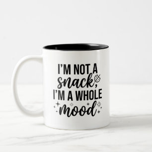 2 Couleurs Tasse de snack pour tout l'humeur d'amour de café