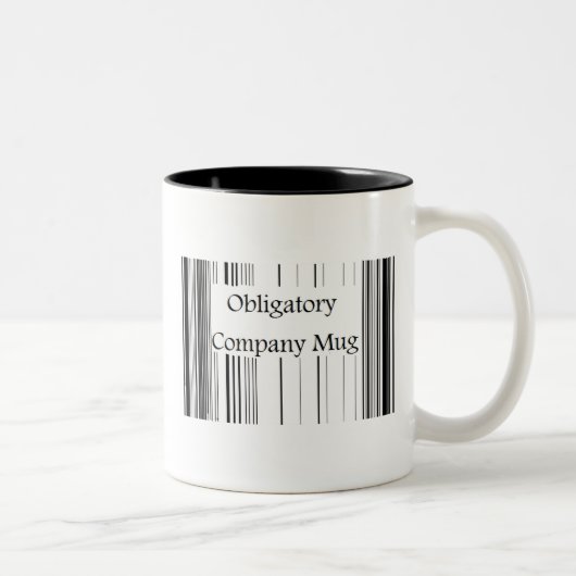 2 Couleurs Tasse de société (Droit)
