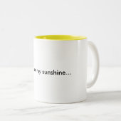 2 Couleurs Tasse de soleil (Devant droit)