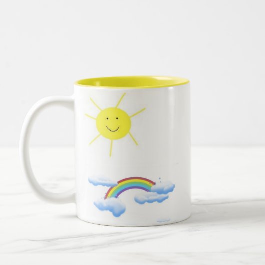 2 Couleurs Tasse de soleil (Gauche)