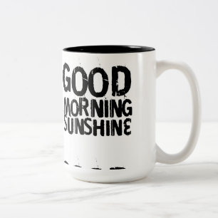 2 Couleurs Tasse de soleil bonjour
