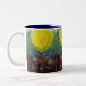 2 Couleurs Tasse de soleil bonjour (Gauche)