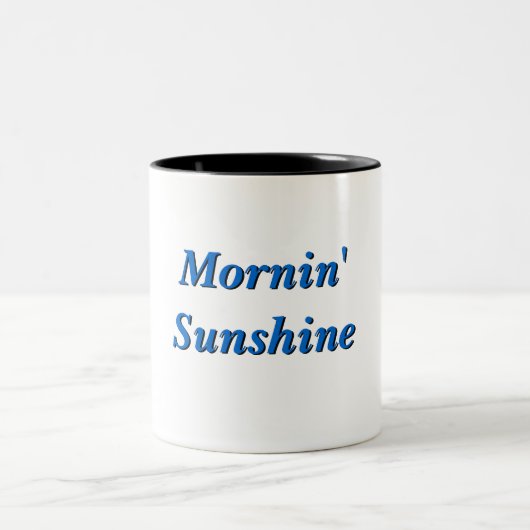 2 Couleurs Tasse de soleil de Mornin (Centre)