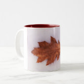 2 Couleurs Tasse de solitude d'automne (Devant gauche)