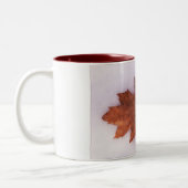 2 Couleurs Tasse de solitude d'automne (Gauche)