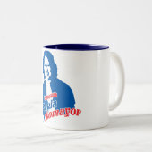 2 Couleurs Tasse de Sonia Sotomayor (Devant droit)