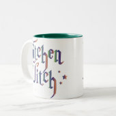 2 Couleurs Tasse de sorcière de cuisine (Devant gauche)