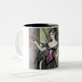 2 Couleurs Tasse de sorcière de Web (Devant gauche)