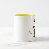 2 Couleurs Tasse de souris et de fleur (Centre)