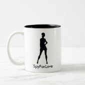 2 Couleurs Tasse de SpyForLove (Gauche)