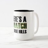 2 Couleurs Tasse de Squatch (Devant droit)