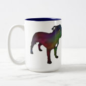 2 Couleurs Tasse de Staffy (Gauche)