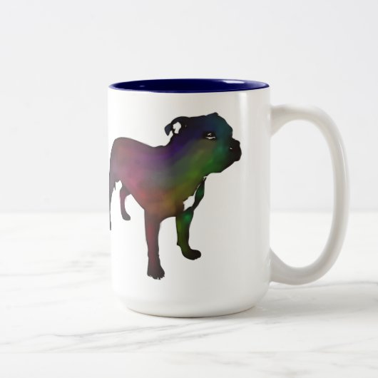 2 Couleurs Tasse de Staffy (Droit)