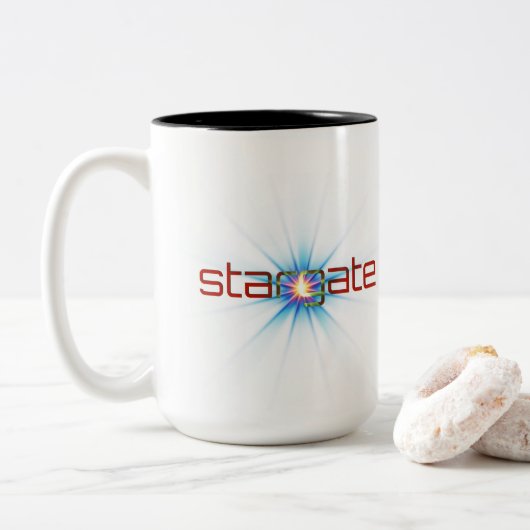 2 Couleurs Tasse de Stargate (Avec donut)