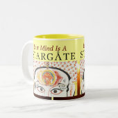 2 Couleurs tasse de stargate d'esprit (Devant gauche)