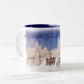 2 Couleurs Tasse de Steamboat Springs (Devant gauche)