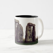 2 Couleurs tasse de stonehenge (Devant droit)