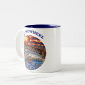 2 Couleurs Tasse de Stonewheel Surfin (Devant gauche)