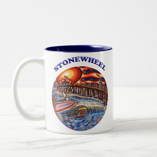 2 Couleurs Tasse de Stonewheel Surfin (Gauche)