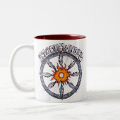 2 Couleurs Tasse de Stonewheel Whitney (Gauche)