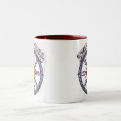 2 Couleurs Tasse de Stonewheel Whitney (Centre)