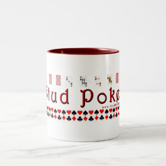 2 Couleurs Tasse de Stud poker (grande)