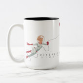 2 Couleurs Tasse de studios de Kitefliers (Gauche)