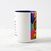 2 Couleurs Tasse de Sun de zodiaque - Lion (Centre)