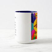 2 Couleurs Tasse de Sun de zodiaque - Scorpion (Centre)