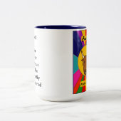 2 Couleurs Tasse de Sun de zodiaque - Taureau (Centre)