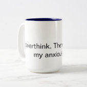 2 Couleurs Tasse de suranalyse (Devant gauche)