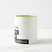 2 Couleurs Tasse de SURJ San Diego - vert de chaux à deux (Centre)