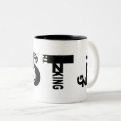 2 Couleurs Tasse de surveillant (Devant droit)