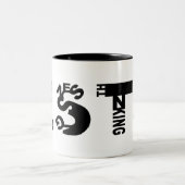 2 Couleurs Tasse de surveillant (Centre)