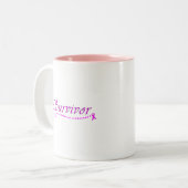 2 Couleurs Tasse de survivant (Devant gauche)