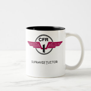 2 Couleurs Tasse de SURVIVANT de CFR