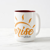 2 Couleurs Tasse de SWJ (Devant droit)