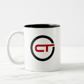 2 Couleurs Tasse de symbole d'identité de l'Oklahoma (Gauche)