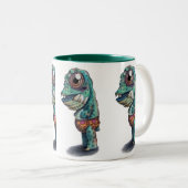 2 Couleurs Tasse de "Takukmi" (Devant droit)