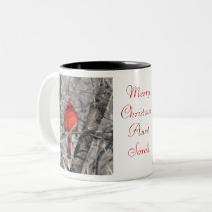 2 Couleurs Tasse de tante café de Joyeux Noël par Janz