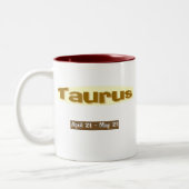 2 Couleurs Tasse de Taureau (Gauche)
