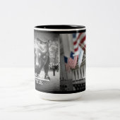 2 Couleurs Tasse de Taureau de bourse des valeurs (Centre)