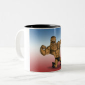 2 Couleurs Tasse de Teddy Roosevelt (Devant gauche)
